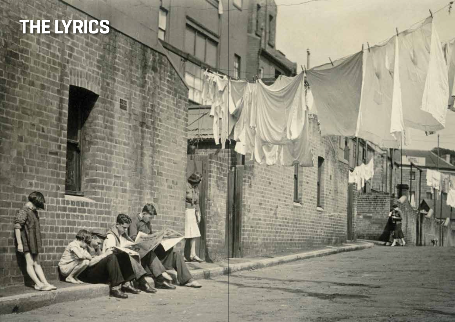 About the Millers Point Song Book - Lyric Intro