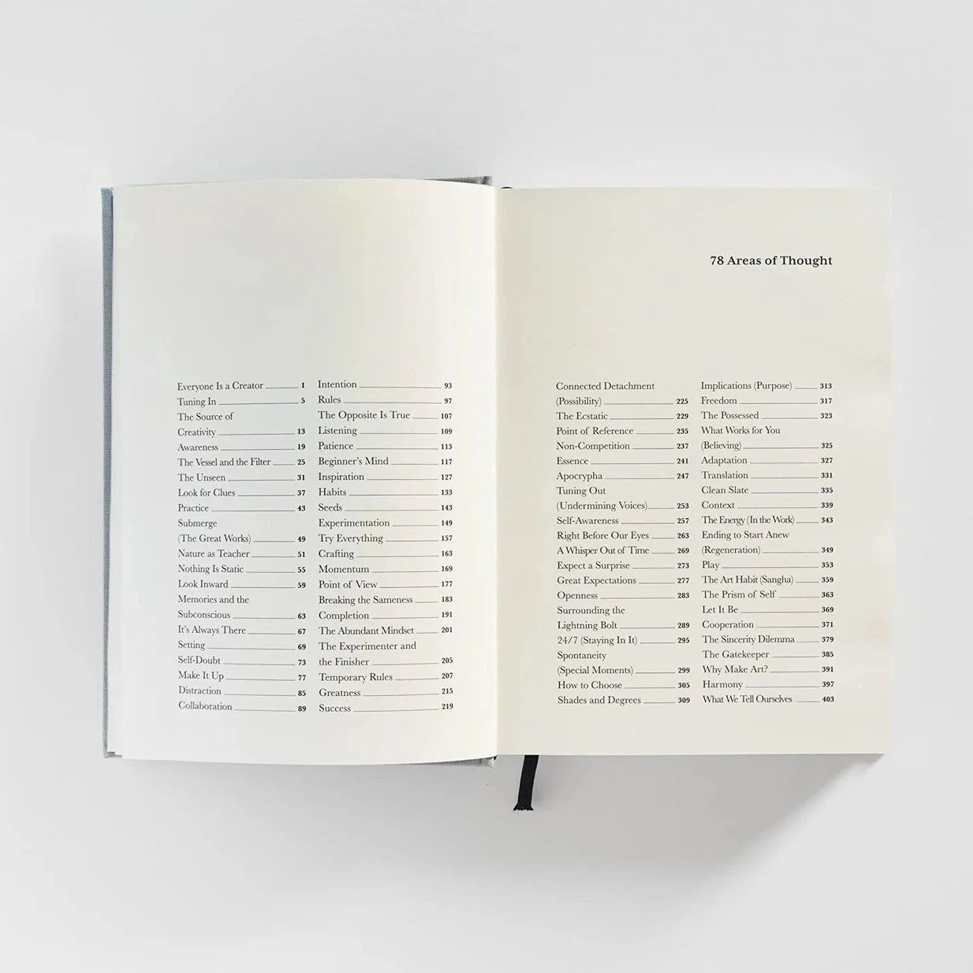 Content sample of book by Rick Rubin: The Creative Act
