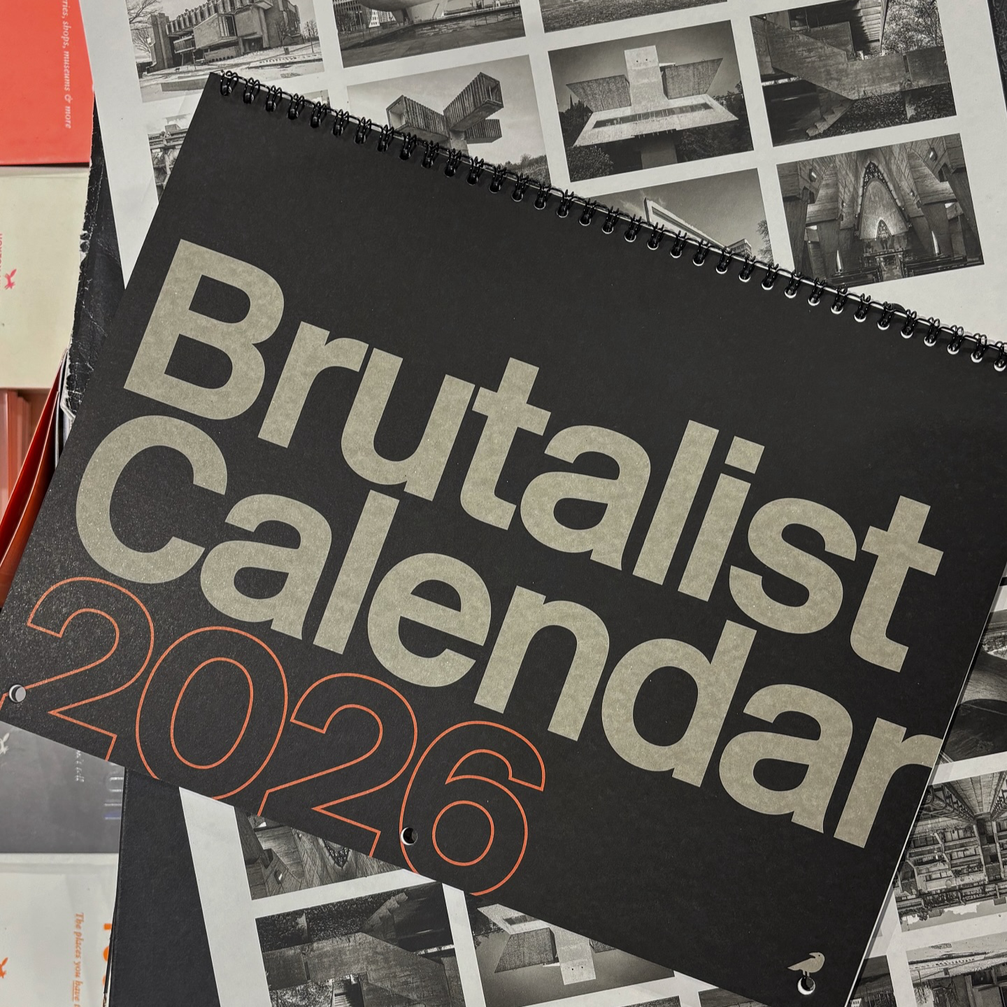 Brutalist Calendar 2026