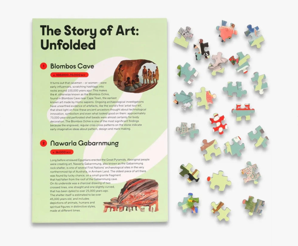 The Story of Art in 1,000 Pieces: A Narrative Jigsaw Puzzle