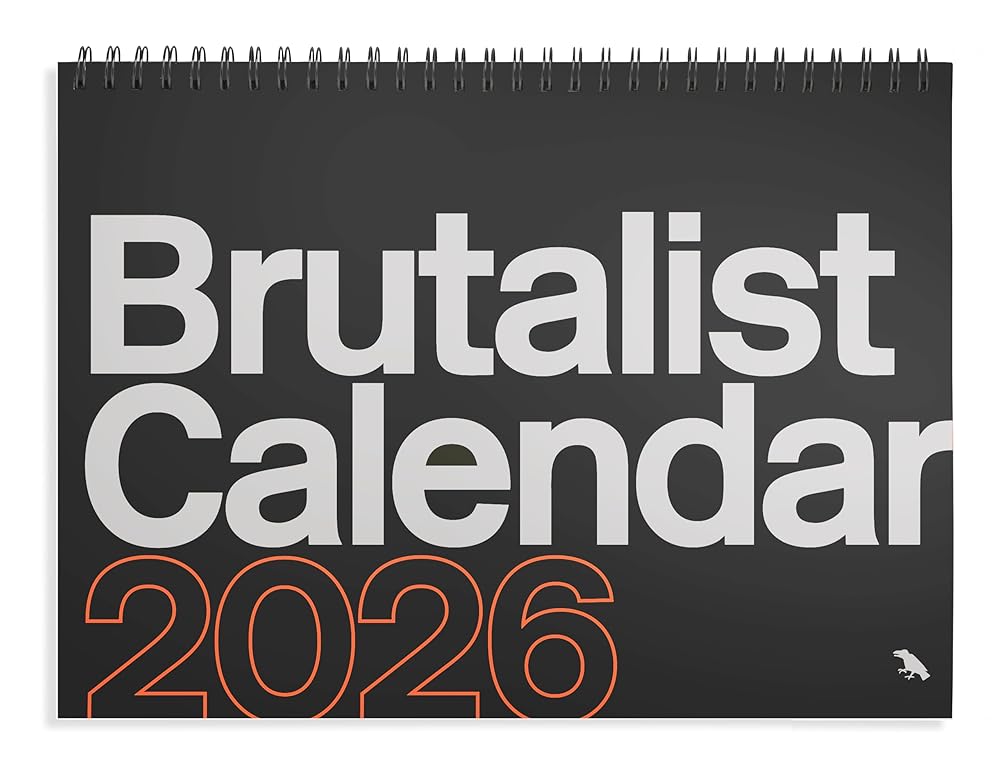 Brutalist Calendar 2026 cover image