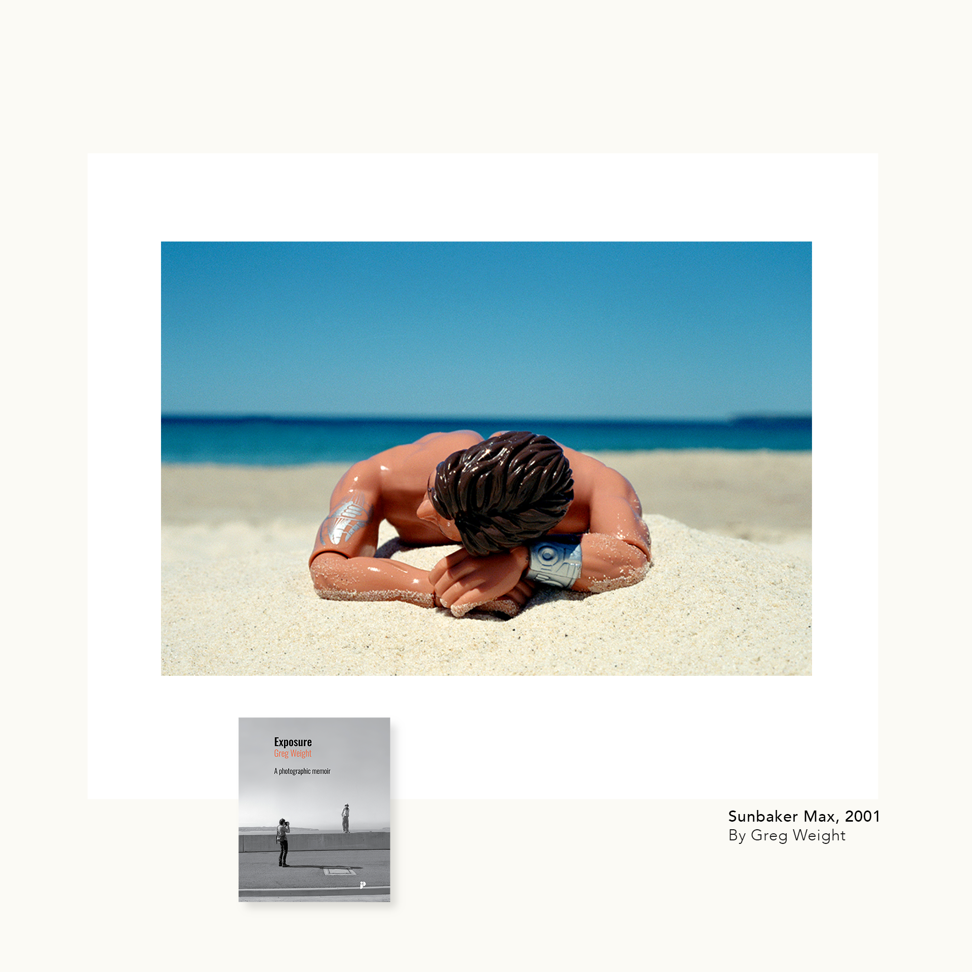 Exposure: A photographic memoir + Sunbaker Max 2001 Limited Edition Print